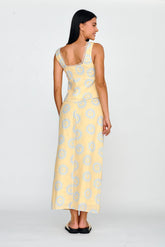 Sun Days Midi Skirt Sun Lemon